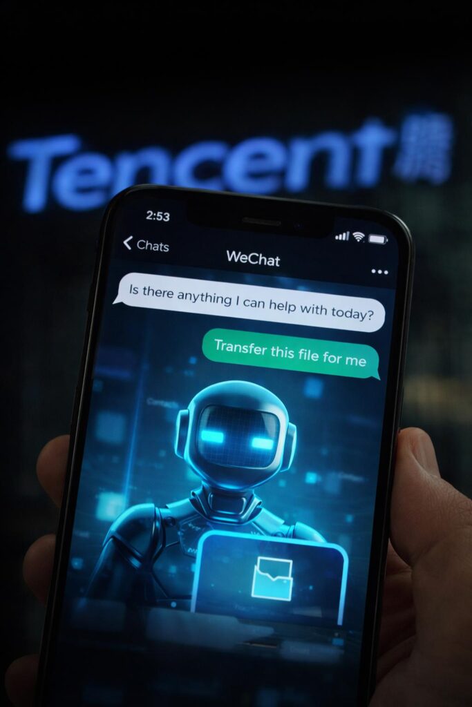 Tencent (0700.HK) Falls to 508 HKD After ClawBot AI Launch on WeChat Amid China Tech Battle