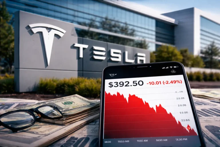 Tesla (TSLA) Drops 3.29% as Rising Oil Prices Fuel Recession Fears
