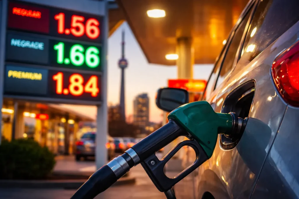 Toronto Gas Prices Today: GTA Fuel Set to Jump to $1.56/L as Oil Surge Sparks Warning of $1.90 Ahead