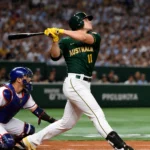 Travis Bazzana Home Run Lifts Australia to 3-0 Win Over Chinese Taipei in 2026 World Baseball Classic Opener
