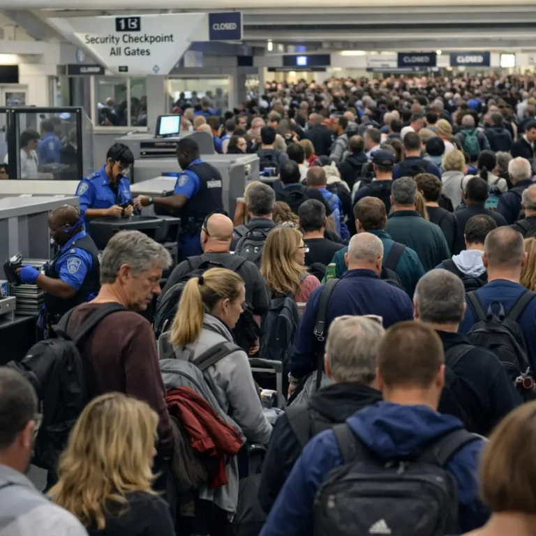 TSA Crisis: 480+ Officers Quit as US Airport Wait Times Surge 300% Amid Shutdown