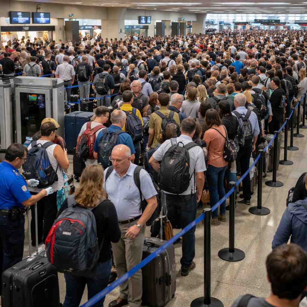 TSA Crisis Deepens: 1,500 Officers Quit, Airport Wait Times Hit 4.5 Hours