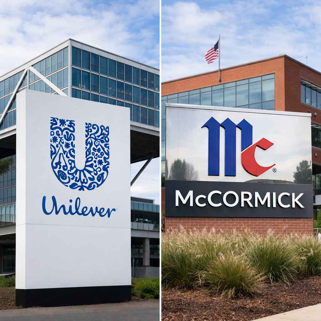 Unilever Rises to 4,572 Today as £11.9B Deal Nears—$60B Food Giant Could Emerge