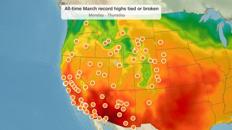 Record Heat Wave in the Southwest Hits 110°F in March, Scientists Call It ‘Virtually Impossible’
