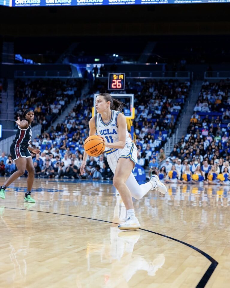 UCLA’s Gabriela Jaquez Draws National Attention With NBA Brother Jaime Jaquez Jr. Cheering Her On