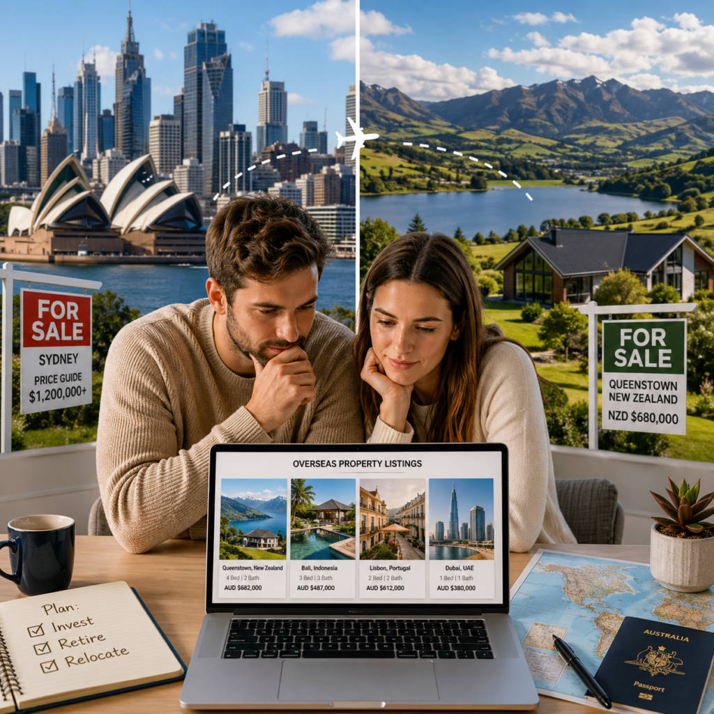 Australia Housing Crisis Peaks as 30% of Buyers Turn to Overseas Property in 2026