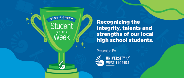 James Christopher Named Escambia and Santa Rosa Student of the Week, Wins 79.45% Vote