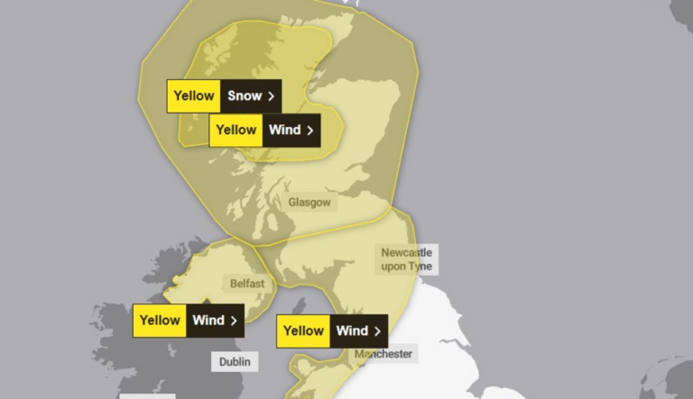 Storm Dave UK: 90mph Winds, Snow and Easter Travel Disruption Warning