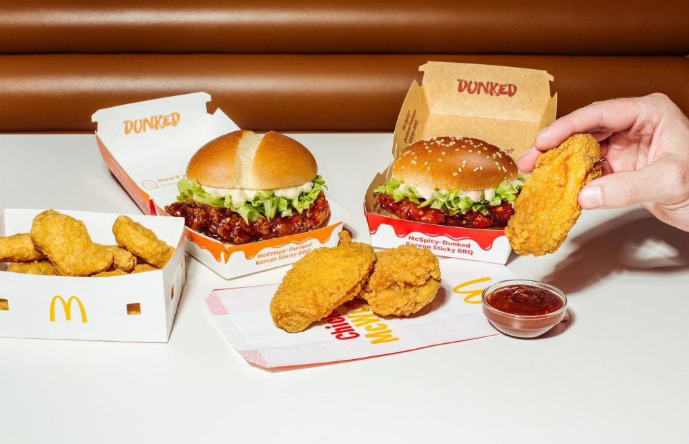 McDonald’s Australia Korean Sticky BBQ Returns With New Dunked Burgers