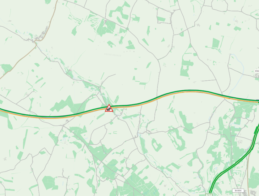 M4 Traffic Crash Near Newport: 7 Vehicles Involved, Delays Reported
