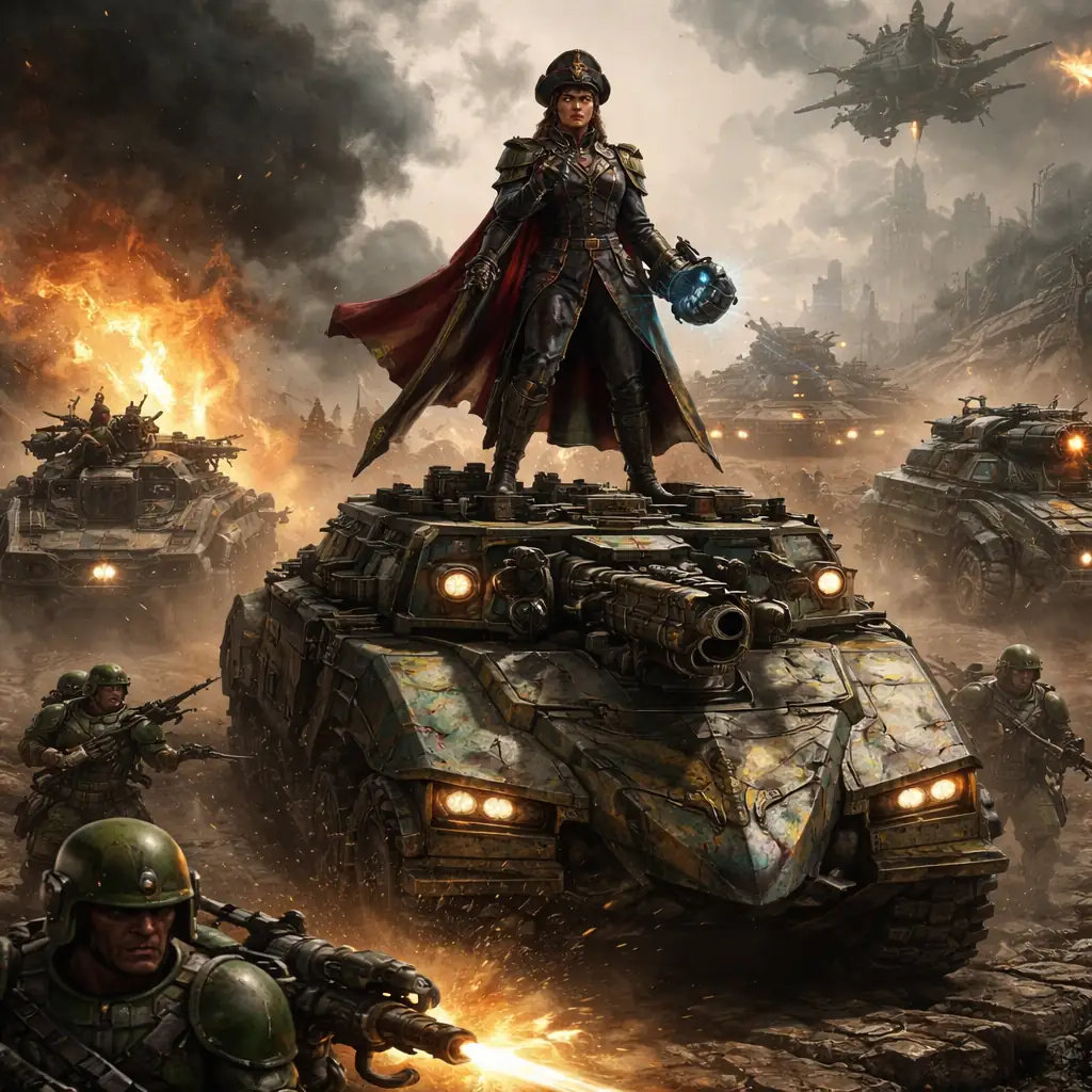 Astra Militarum Rules Revealed: Commissar Graves and 3 New Vehicles Detailed