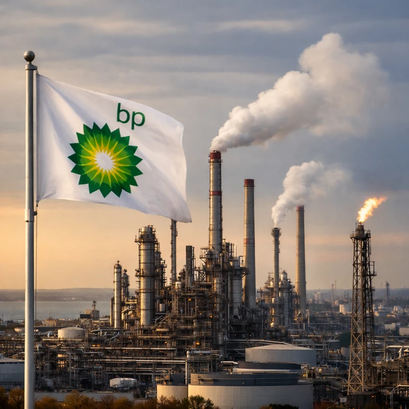 BP.L Shares Fall 7.36% to 541p as Debt Nears $27B, Target Cut Adds Pressure