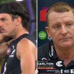 Carlton Falls 88–83 as Elijah Hollands Struggles in Emotional Night Against Collingwood
