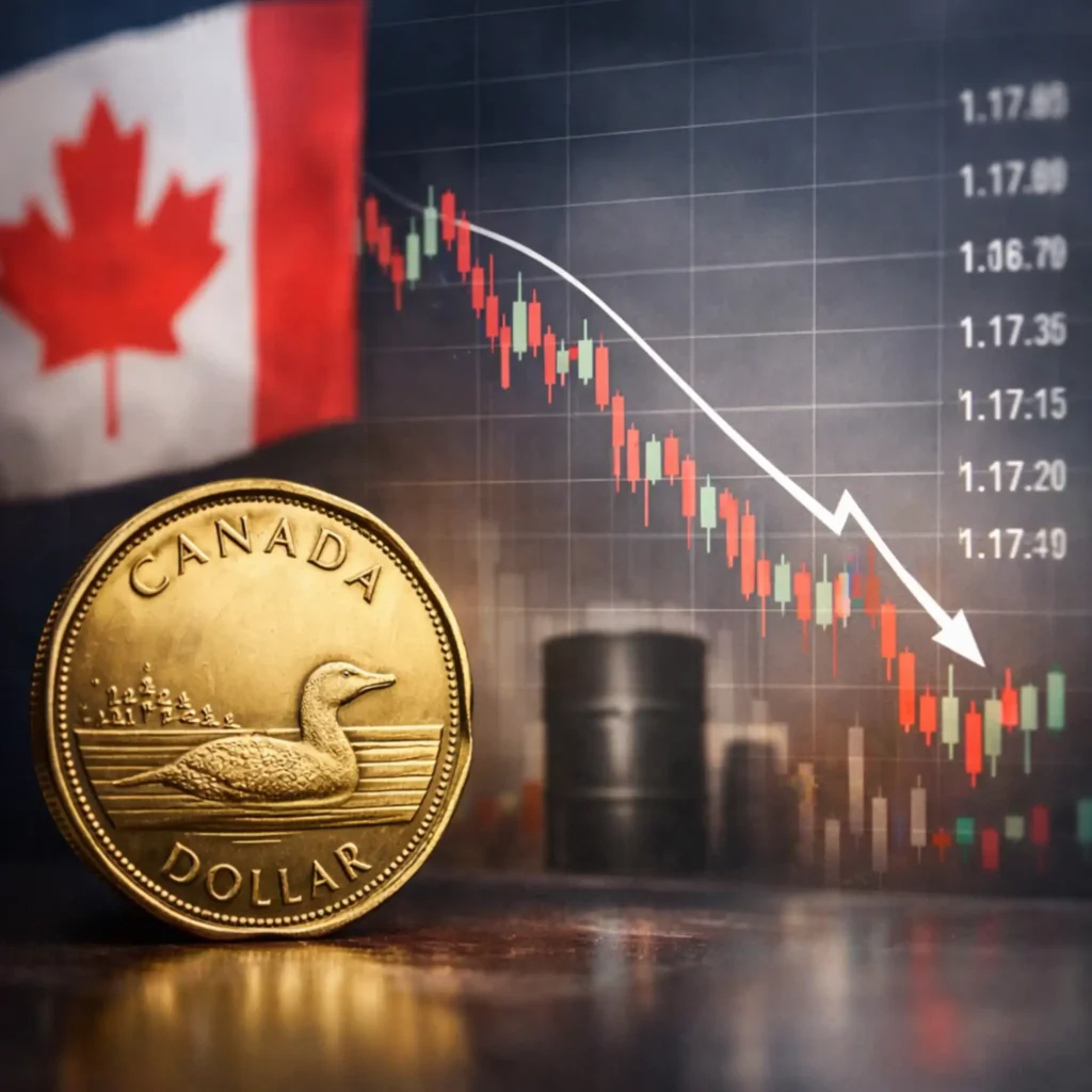 Canadian Dollar Slips Below 72¢ as CIBC Warns the Loonie Could Stay Weak After War