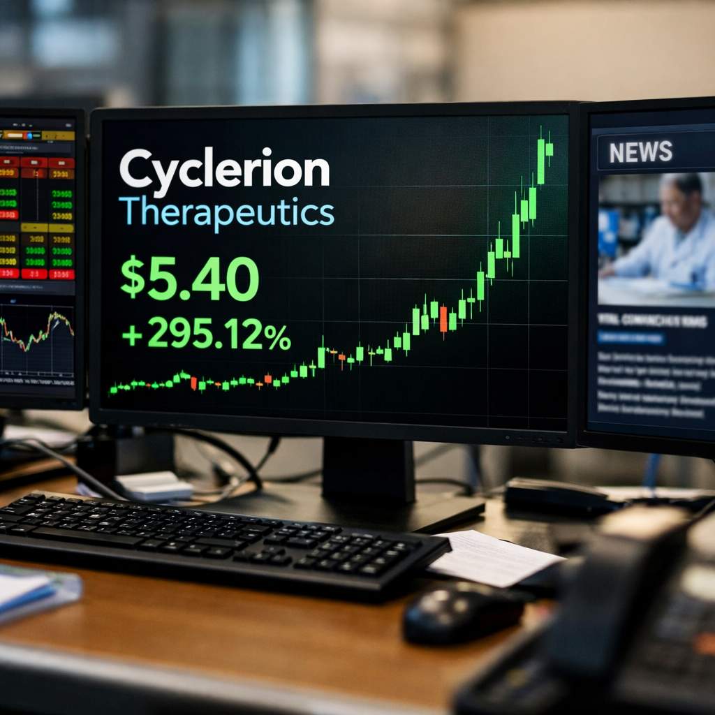 Cyclerion Stock Soars 295% to $5.40 After $380M Korsana Merger Deal—What’s Driving the Surge?