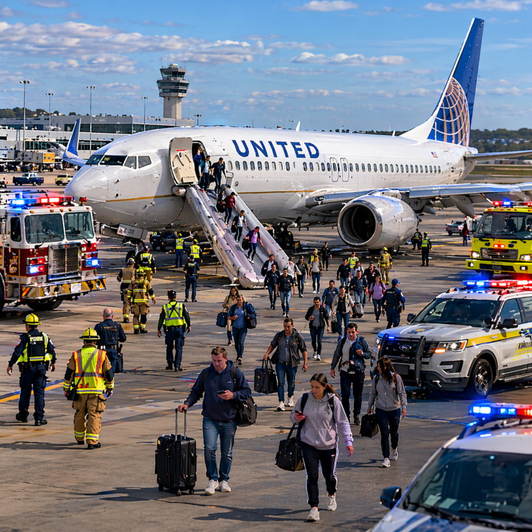 United Airlines Flight 2092 Diverted to Pittsburgh After Security Concern, Passengers Evacuated