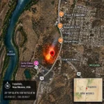 100-Acre Española Blaze Triggers Emergency Evacuations Near Santa Claran Casino