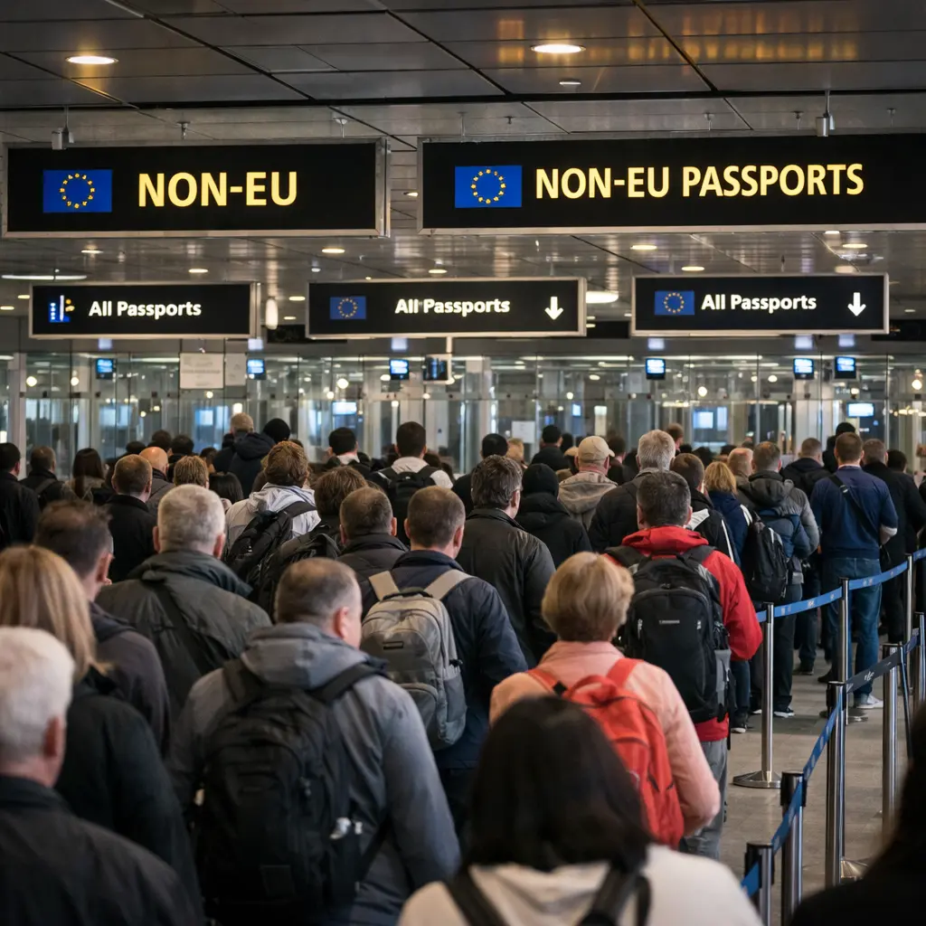Planning a Europe Trip? New EU Entry System Could Cause Hours of Airport Delays