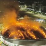 Fire Damages Iconic Rio 2016 Olympic Velodrome Roof in Early Morning Blaze