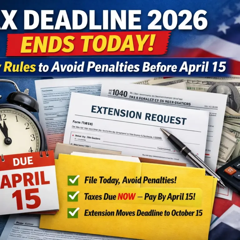 IRS Tax Deadline 2026: 6 Key Rules to Avoid Penalties Before April 15 Cut-Off
