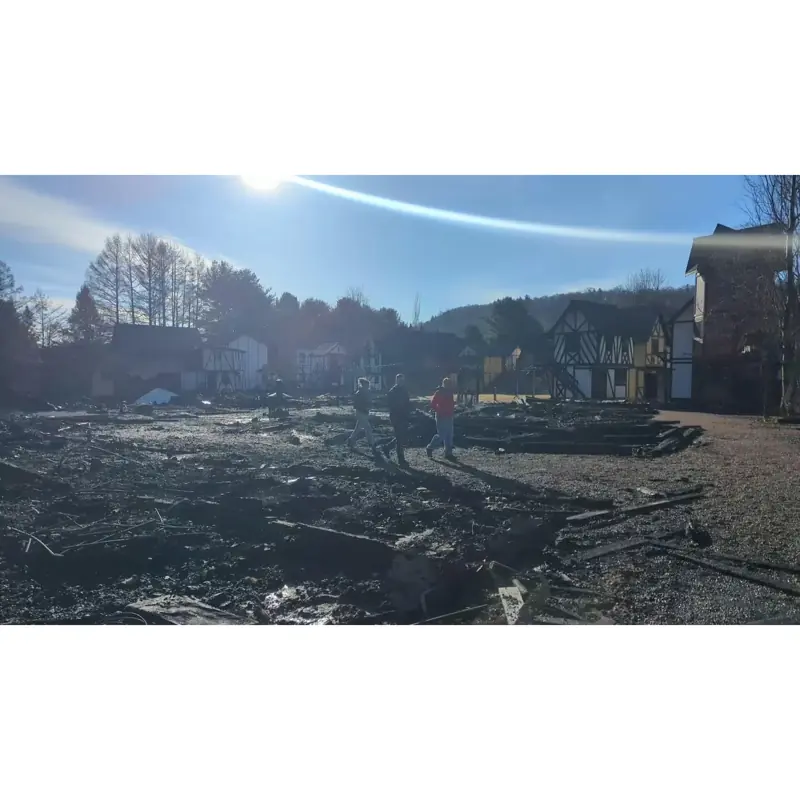 Bicolline Fire in Quebec: 22 Buildings Destroyed in Massive Blaze at Medieval Village