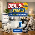 GMA Deals & Steals April 1, 2026: Hearth Display and Afina Shower Head Lead 55% Off Home Sale