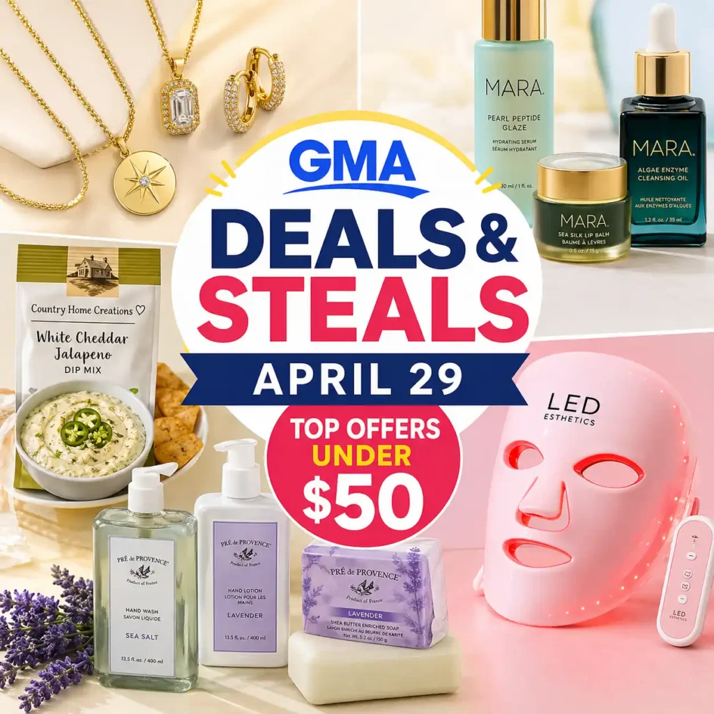 GMA Deals & Steals April 29: Top Offers Under $50 You Can Shop Now