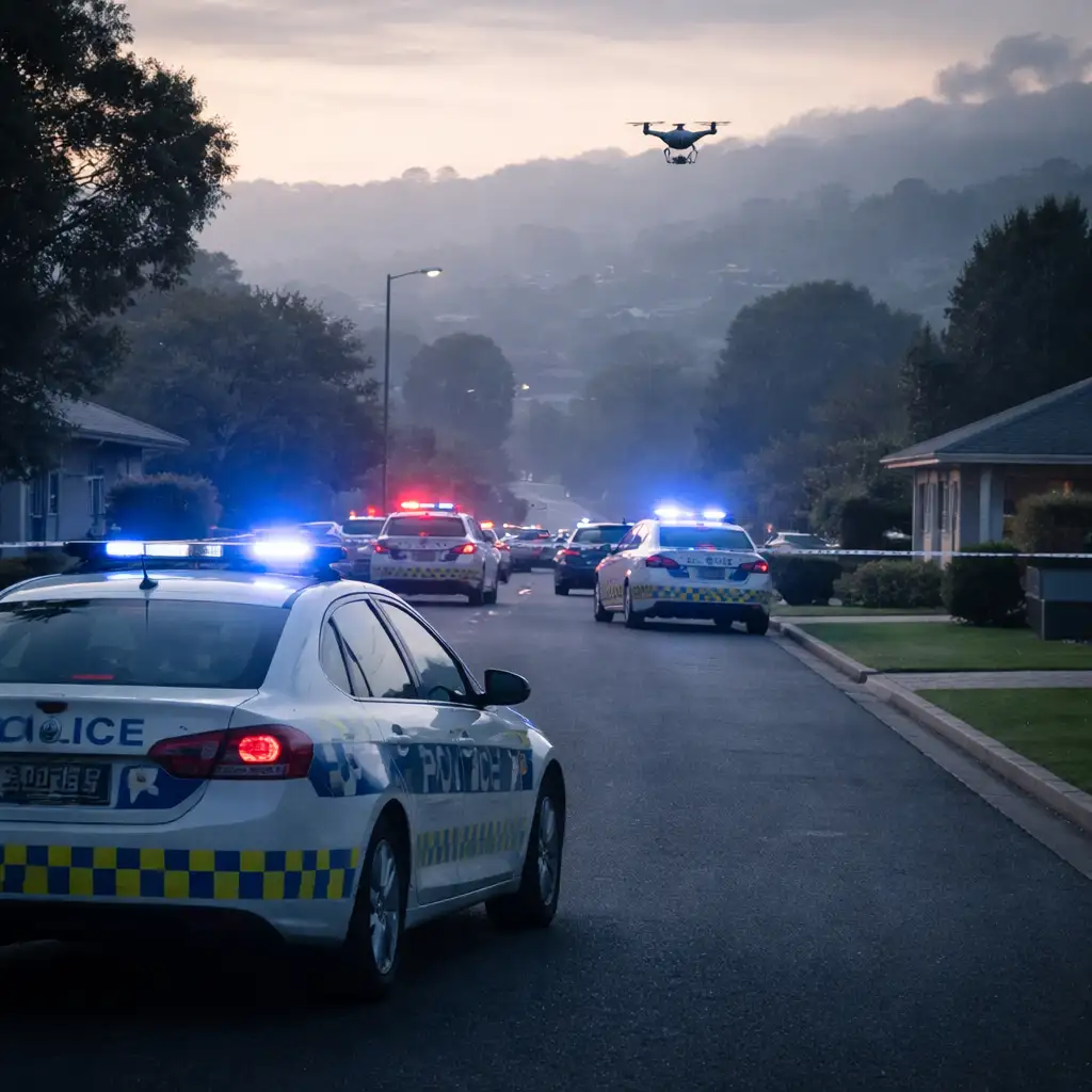 Hobart Police Shooting: Man Critical After Goodwood Confrontation, Investigation Underway