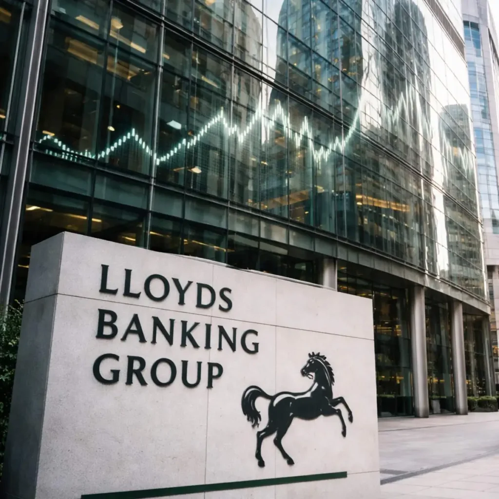 Lloyds (LLOY.L) Share Price Surges 7.72% to 103.12p After £0.024 Dividend Announcement
