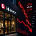 Lululemon (LULU) Stock Plunges 10% to $145 as New CEO Announcement Sparks Investor Selloff