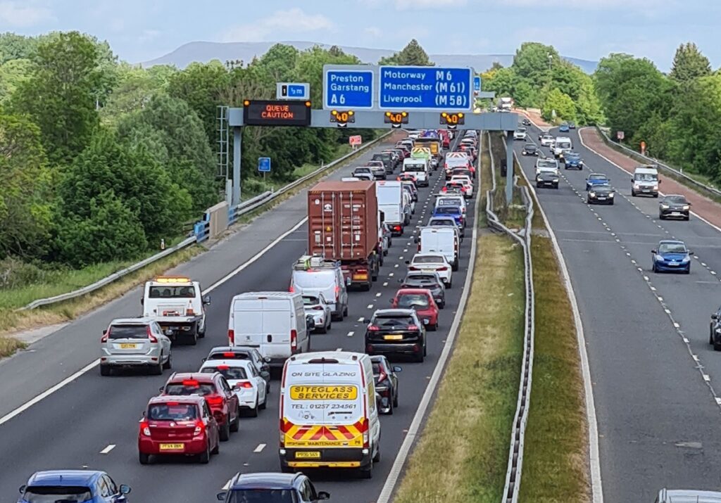 M6 Traffic Update: 60-Min Delays After Crash as Easter Travel Surges Across UK