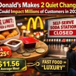 McDonald’s Makes 2 Quiet Changes That Could Impact Millions of Customers in 2026
