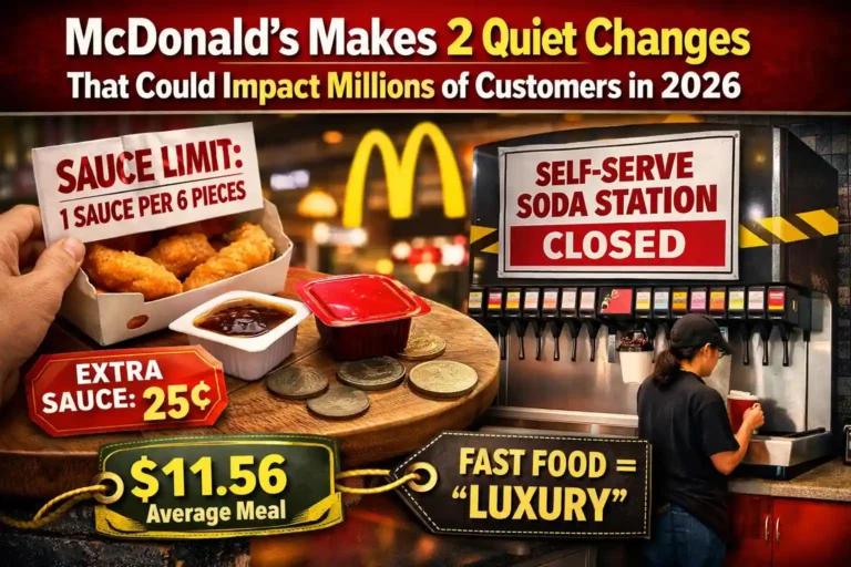McDonaldâs Makes 2 Quiet Changes That Could Impact Millions of Customers in 2026