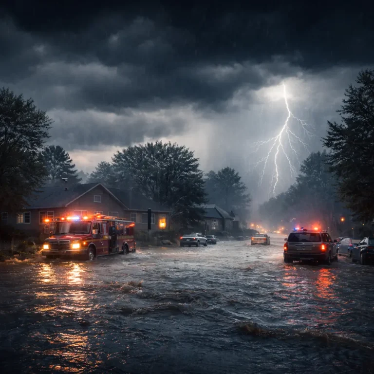 Michigan Tornado Warnings Issued as Severe Storms Leave 53,000 Without Power, Flood Risk Expands