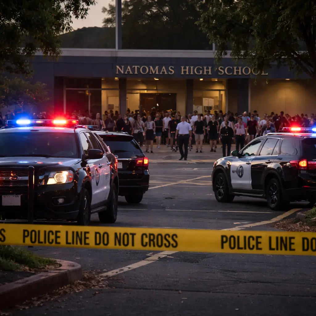 Natomas High School Shooting: 1 Student Dead, Suspect Still At Large as Police Launch Manhunt