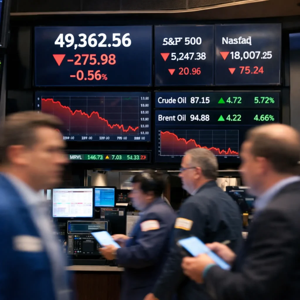 US Stock Market Today: Dow, S&P 500, Nasdaq Futures Fall as US-Iran Tensions Shutter Hormuz