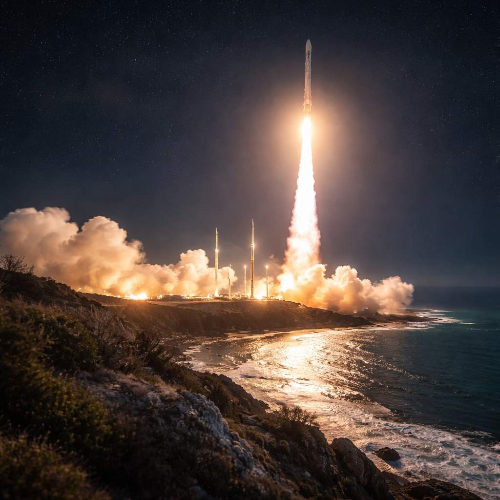 3 Rocket Launches in 5 Days: SpaceX and Northrop Missions Set to Light Up California Skies