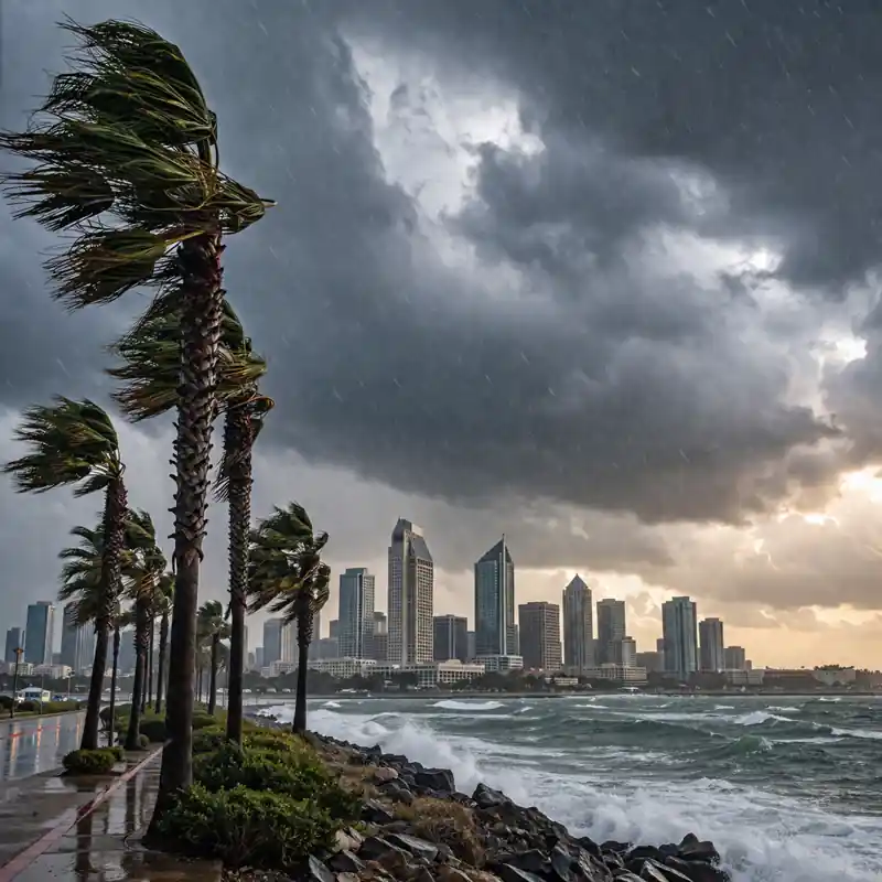 San Diego Weather Alert: 65 MPH Winds, Rain Chances Return This Weekend