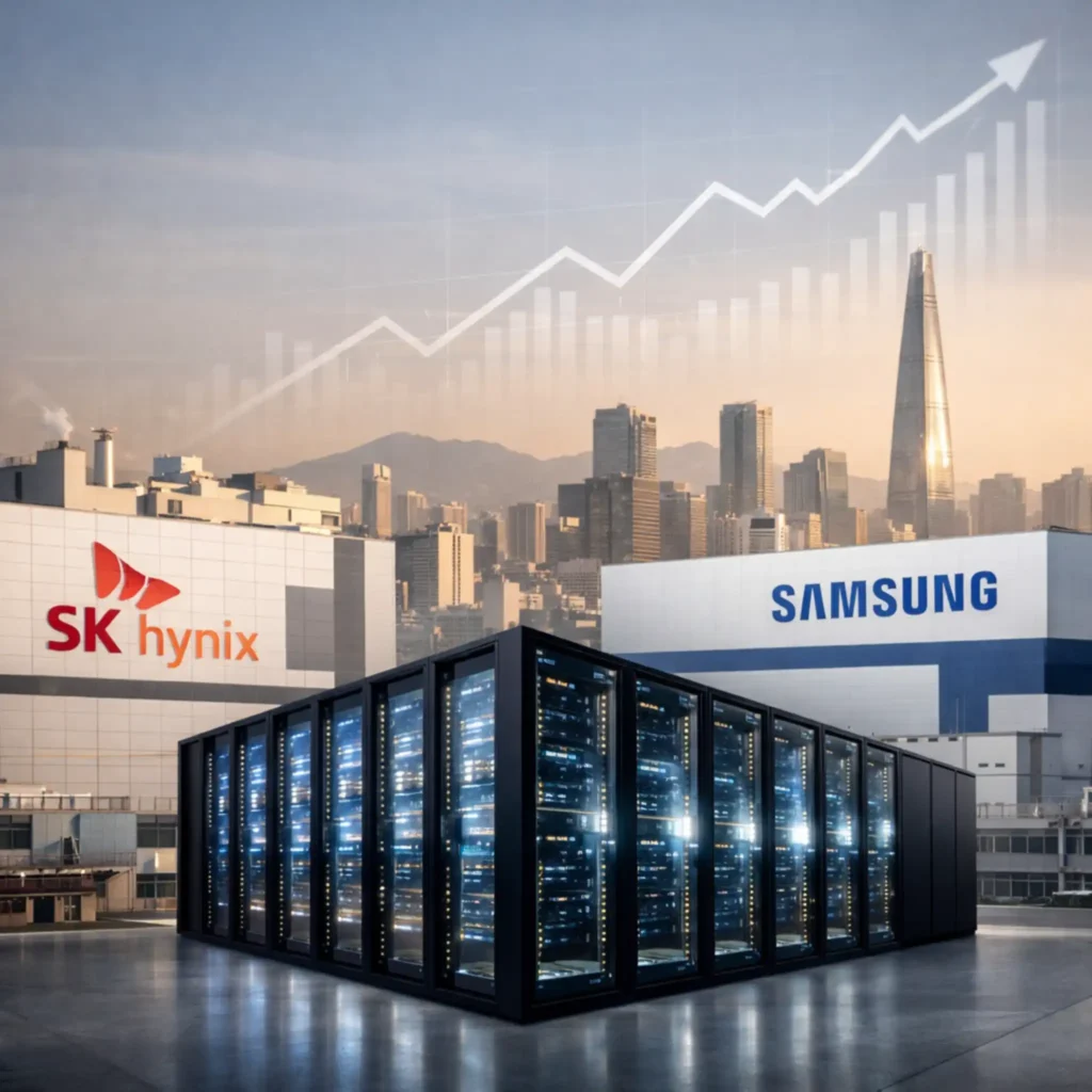 SK Hynix Surges 15% as Samsung Profit Jumps 8x, AI Chip Boom Accelerates