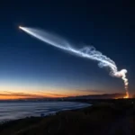 SpaceX Starlink Launch Lights Up California Sky, Seen Across States