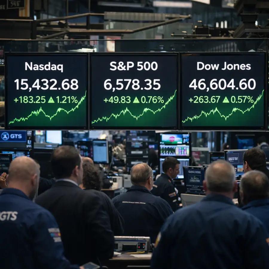 Stock market today: Nasdaq, S&P 500, Dow rise as ceasefire hopes lift Wall Street