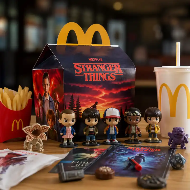 McDonald’s Stranger Things Happy Meal Launches May 5 in U.S. With 12 Toys