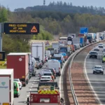 M8 Shuts Down in Rush Hour After Lorry Spill, Causing Major Traffic Chaos in Scotland