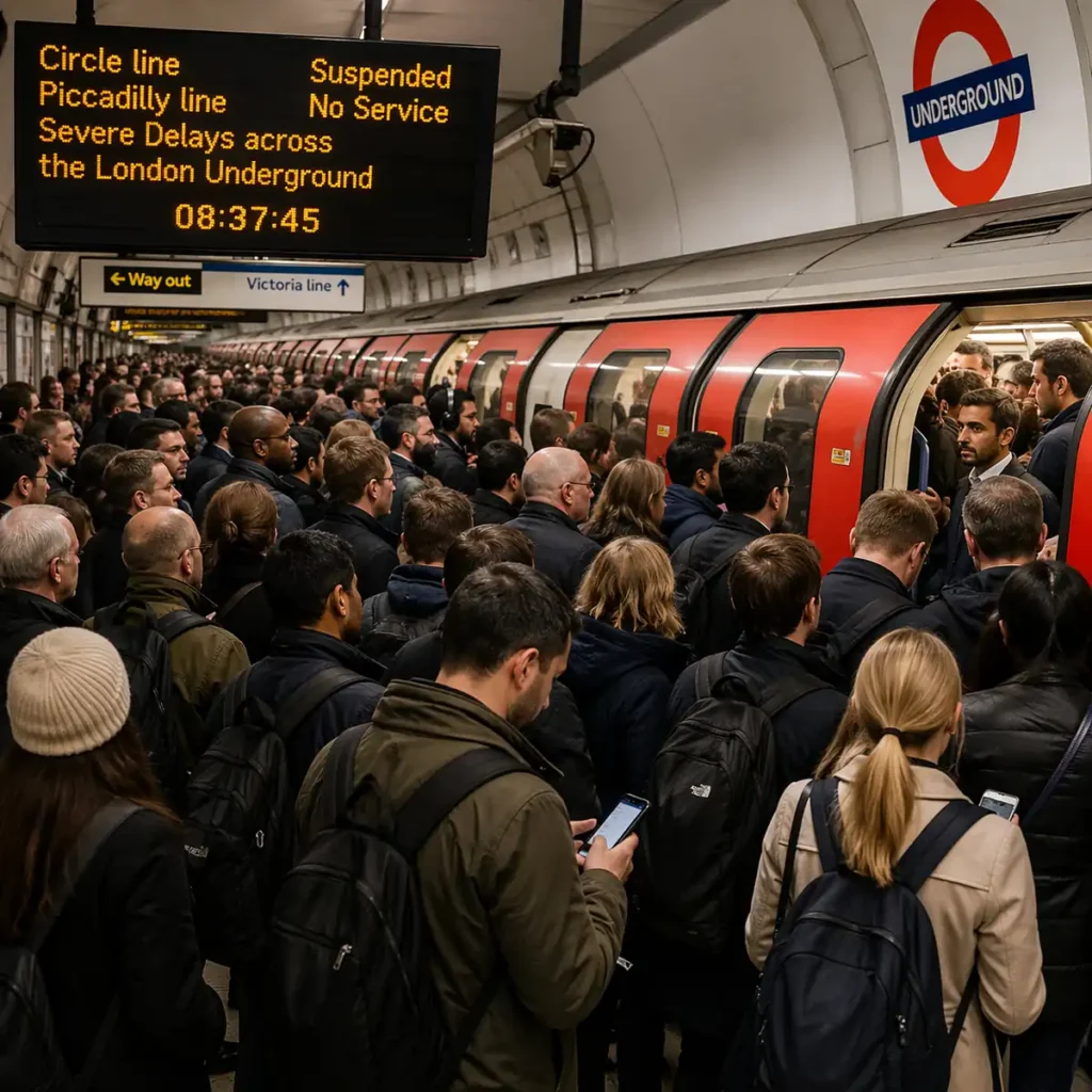 London Tube Strike TODAY: 24-Hour Walkout Triggers Network-Wide Disruption Across Key Lines