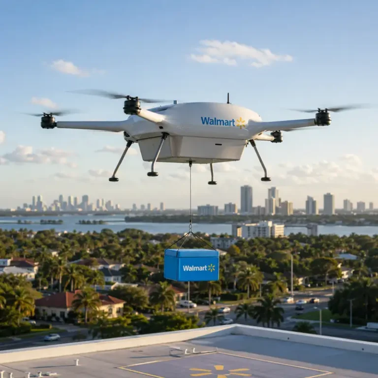 Walmart Drone Delivery Expansion Targets Florida, Miami Launch Set for 2027