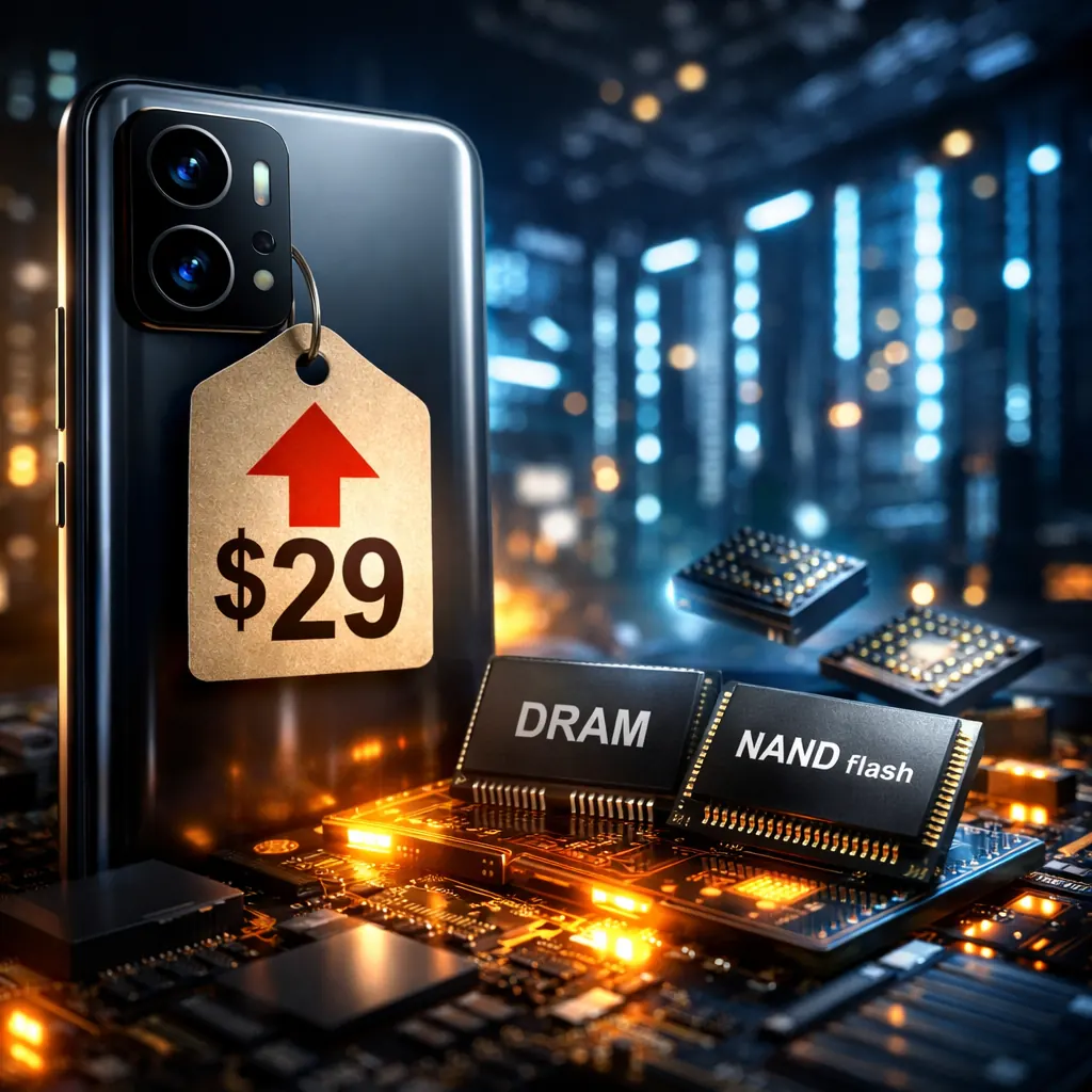 Xiaomi Hikes Phone Prices by $29 as Memory Chip Costs Surge 300% Amid AI Boom