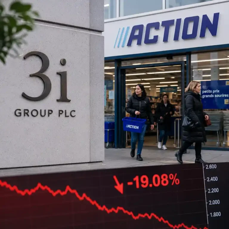 3i Shares Crash 19% as Action Sales Slow Amid Middle East Inflation Fears
