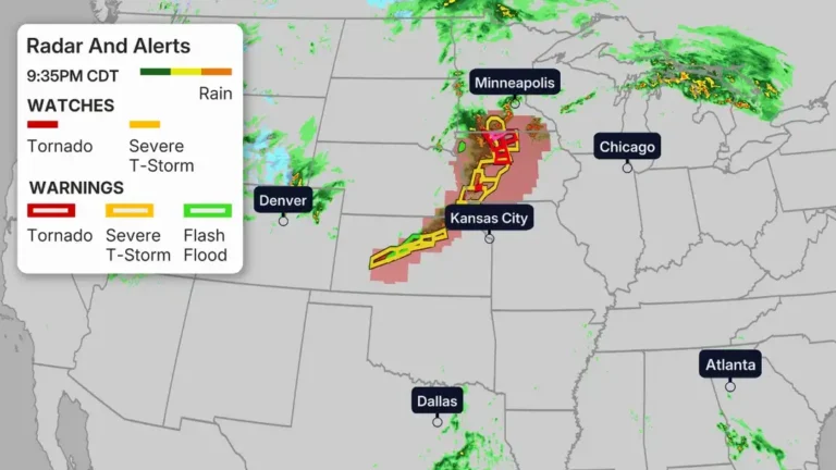 Nebraska Tornado Warning Today: Omaha Storms Trigger Flight Delays and Power Outages