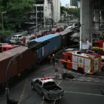 Bangkok Bus Horror: Freight Train Crashes Into Bus Near Airport, Killing 8 and Injuring 35