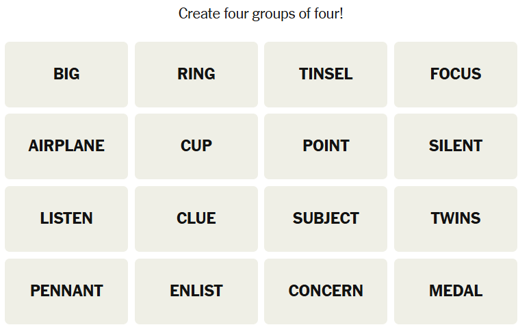 NYT Connections May 26 puzzle hints and answers